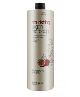 Шампунь с аргановым маслом и маракуйей Dott Solari Science&Welnness Argan Oil And Marcuja 1000мл.