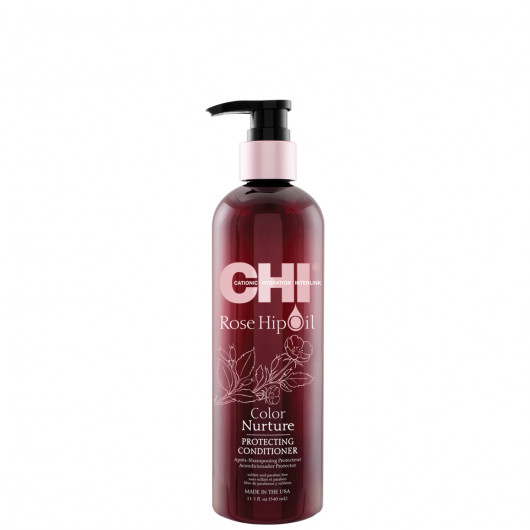 Кондиционер для защиты цвета окрашенных волос CHI Rose Hip Oil 340 мл