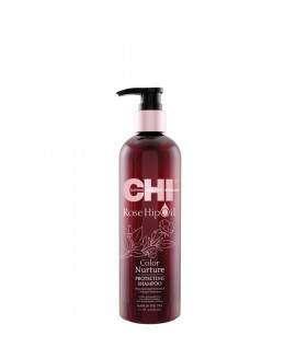 Шампунь для защиты цвета окрашенных волос CHI Rose Hip Oil 340 мл