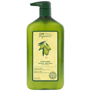 Шампунь и гель для душа с оливковым маслом CHI Olive 710 мл (2 в 1)