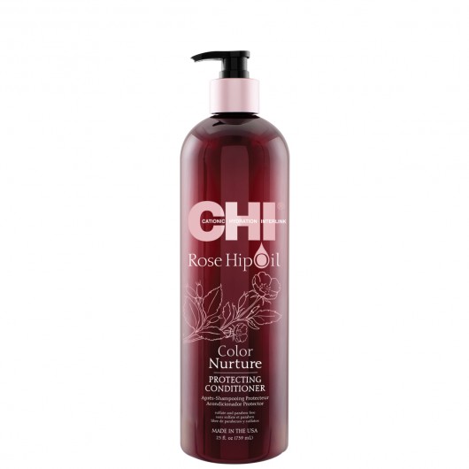 Кондиционер для защиты цвета окрашенных волос CHI Rose Hip Oil 739 мл