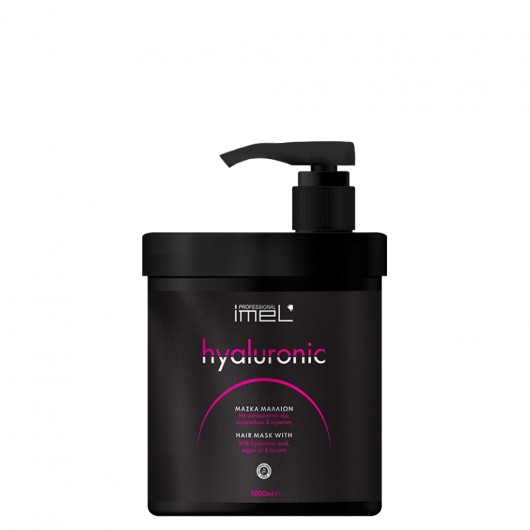 Маска для сухих и поврежденных волос Imel Hyaluronic 1 л с гиалурановой кислотой